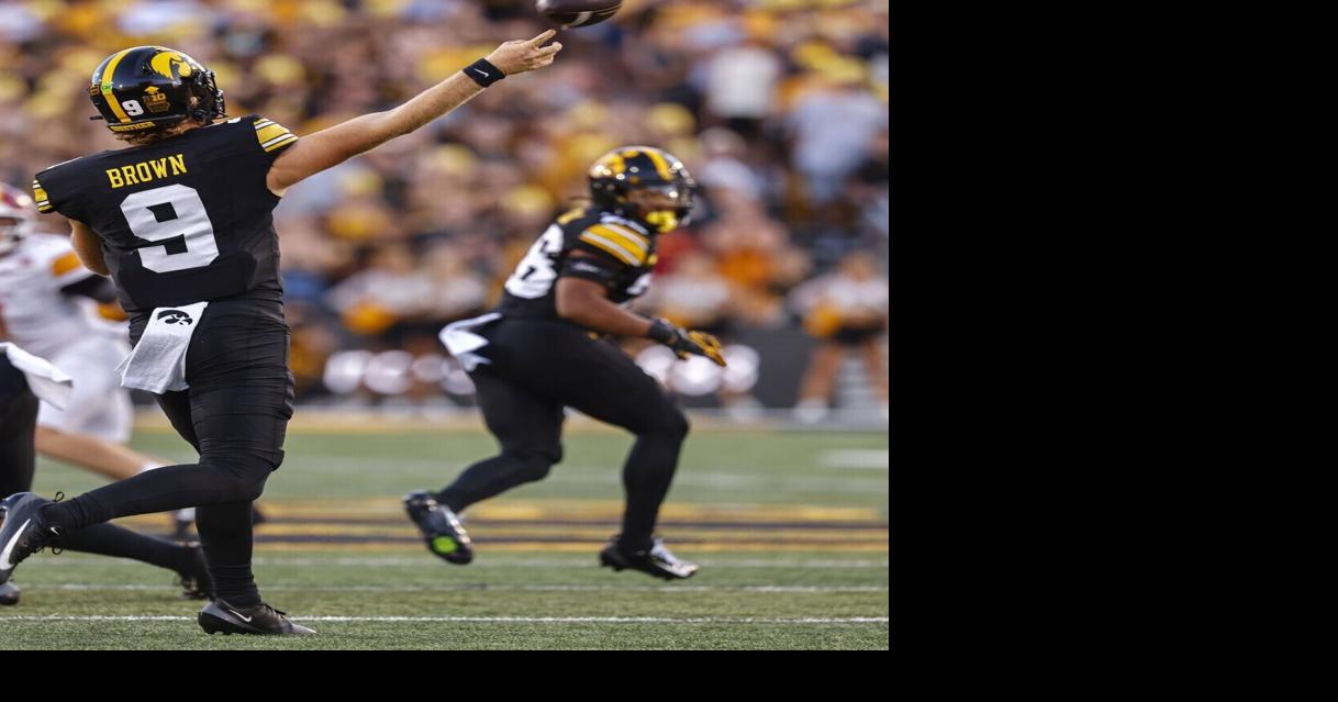 Hank Brown played every CyHawk snap. Iowa still isn't naming a starting QB