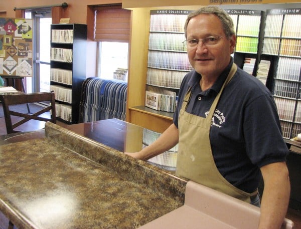 Paint Creates Granite Look At A Fraction Of The Cost Home And