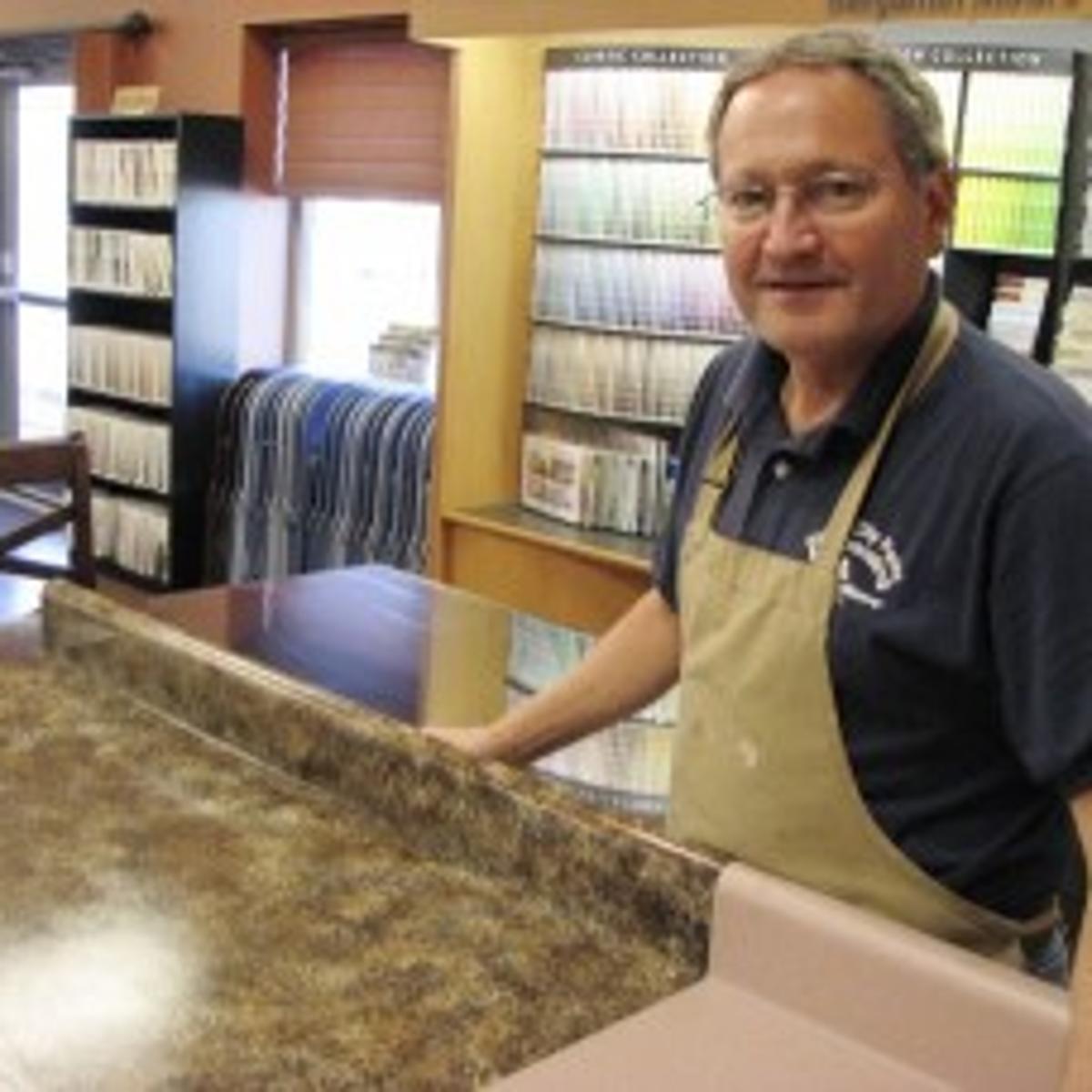 Paint Creates Granite Look At A Fraction Of The Cost Home And