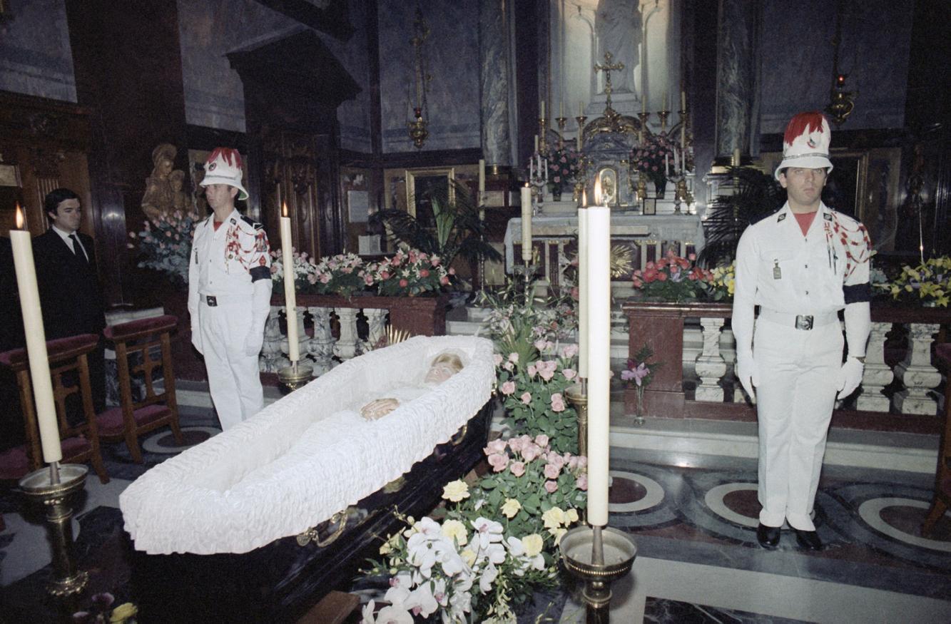 Grace Kelly Princess Of Monaco Death
