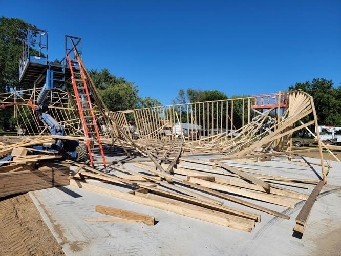 Larrabee structure collapse results in five injuries, cause not yet release