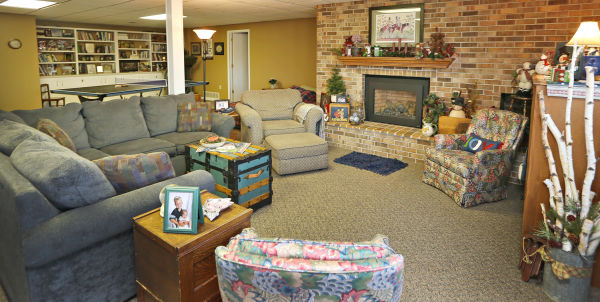 Northwestern College President's Home, basement