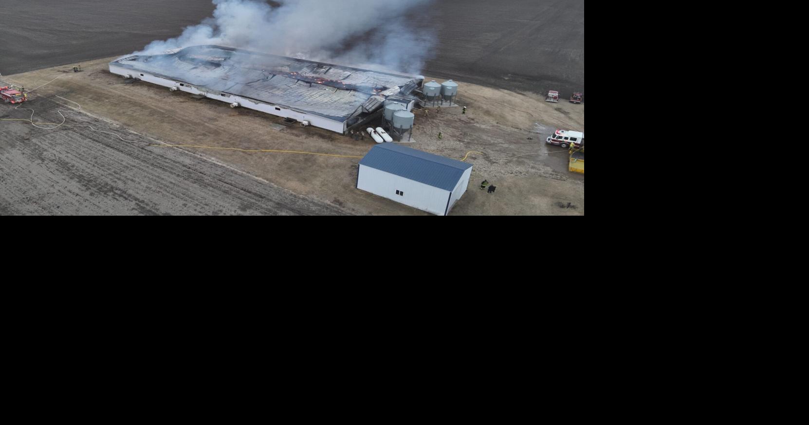 430 hogs killed in confinement fire near Boyden