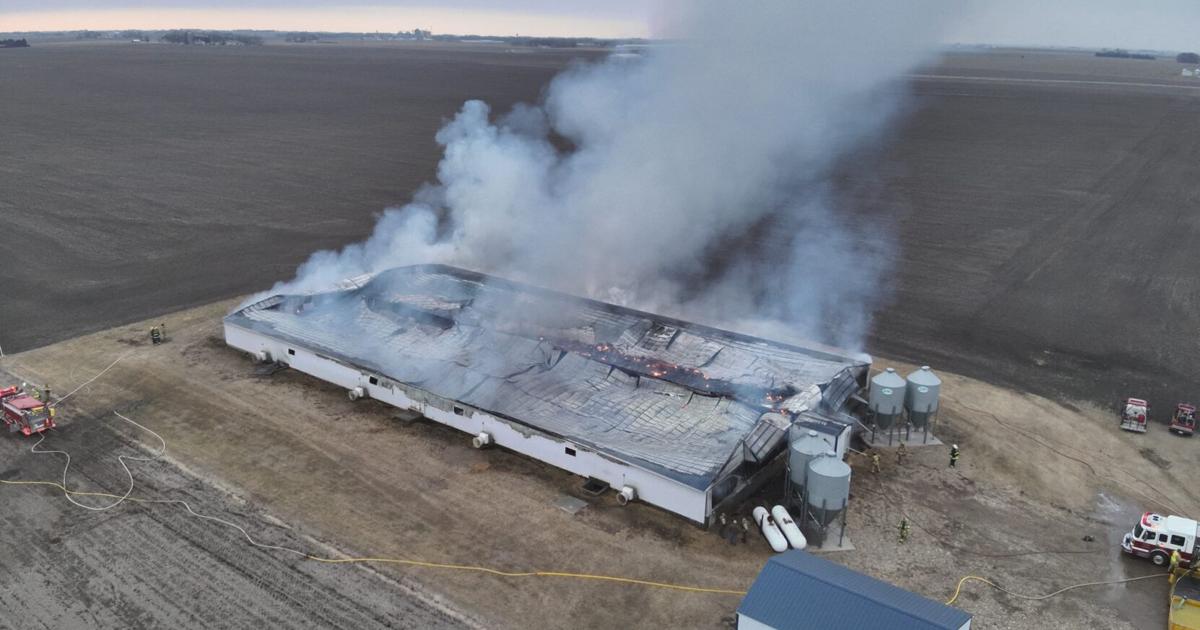 430 hogs killed in confinement fire near Boyden