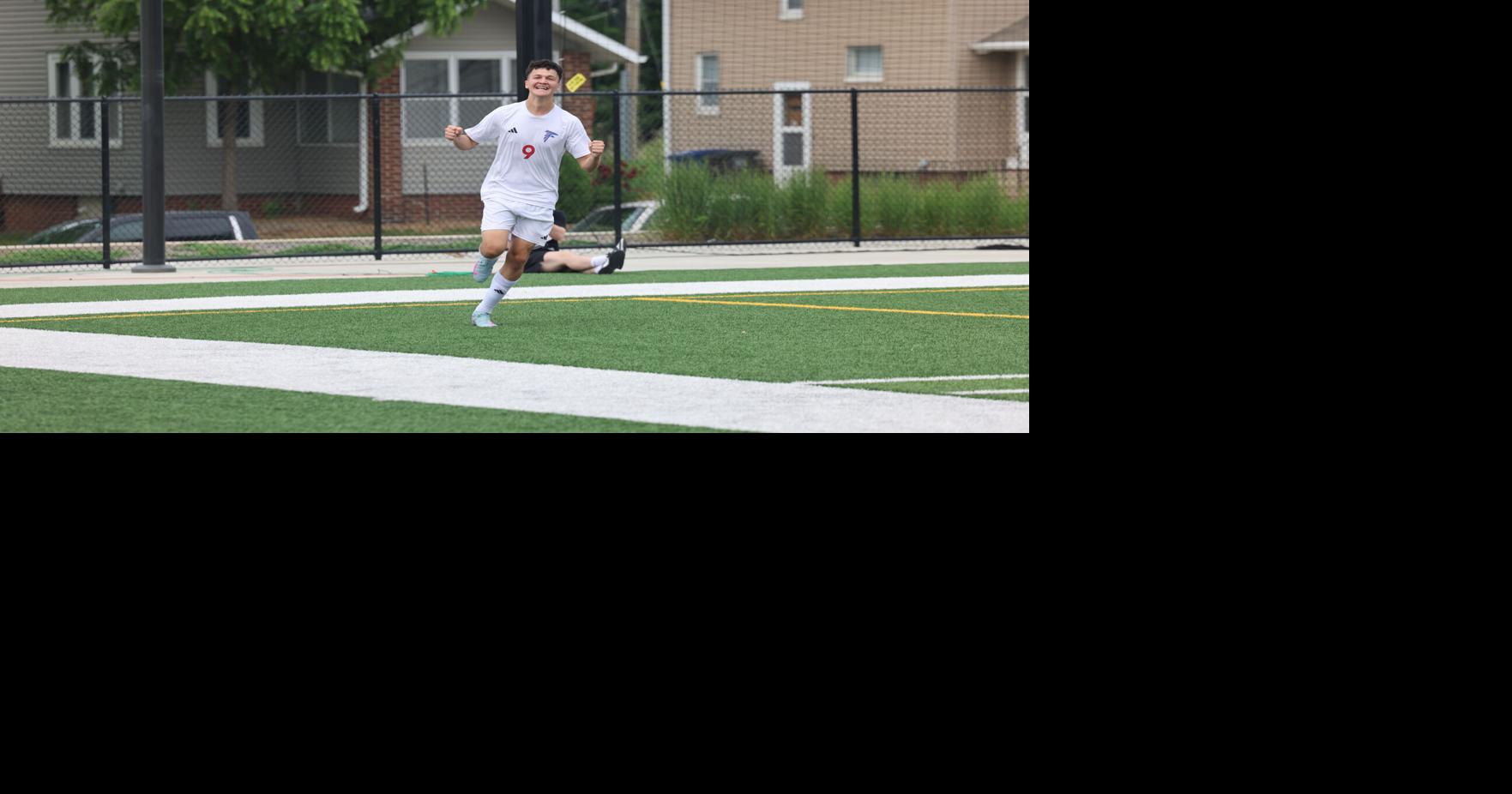 High school boys soccer: Falcons' trio, Six Crusaders lead all-state honorees