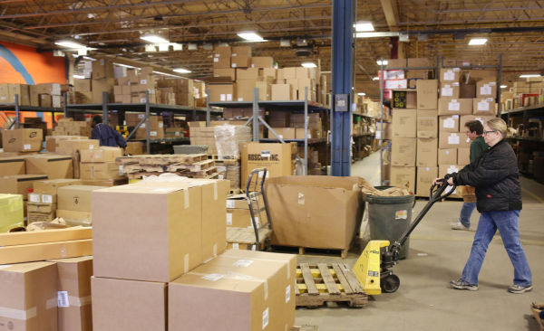 Progress Bomgaars warehouse