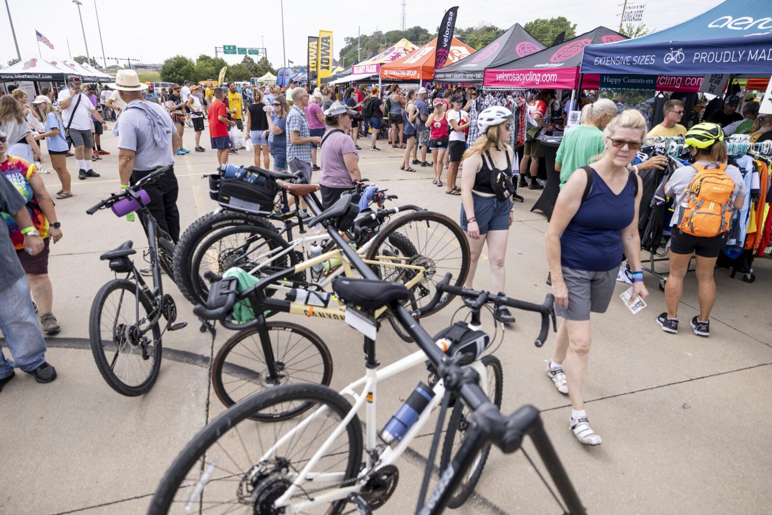 First day of RAGBRAI in Sioux City flows well