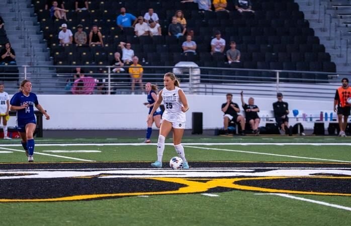 Wildcats Shutout Warriors in 3-0 Victory on the Road Behind Woods Two Goals