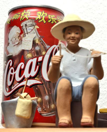 Coca-Cola collector Marylee Brygger