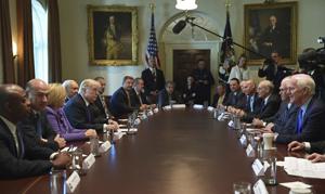 Fact check: Are insurers 'enriched' by Obama health law, as Trump says?