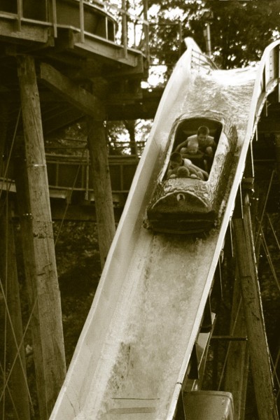 oldest log flume ride