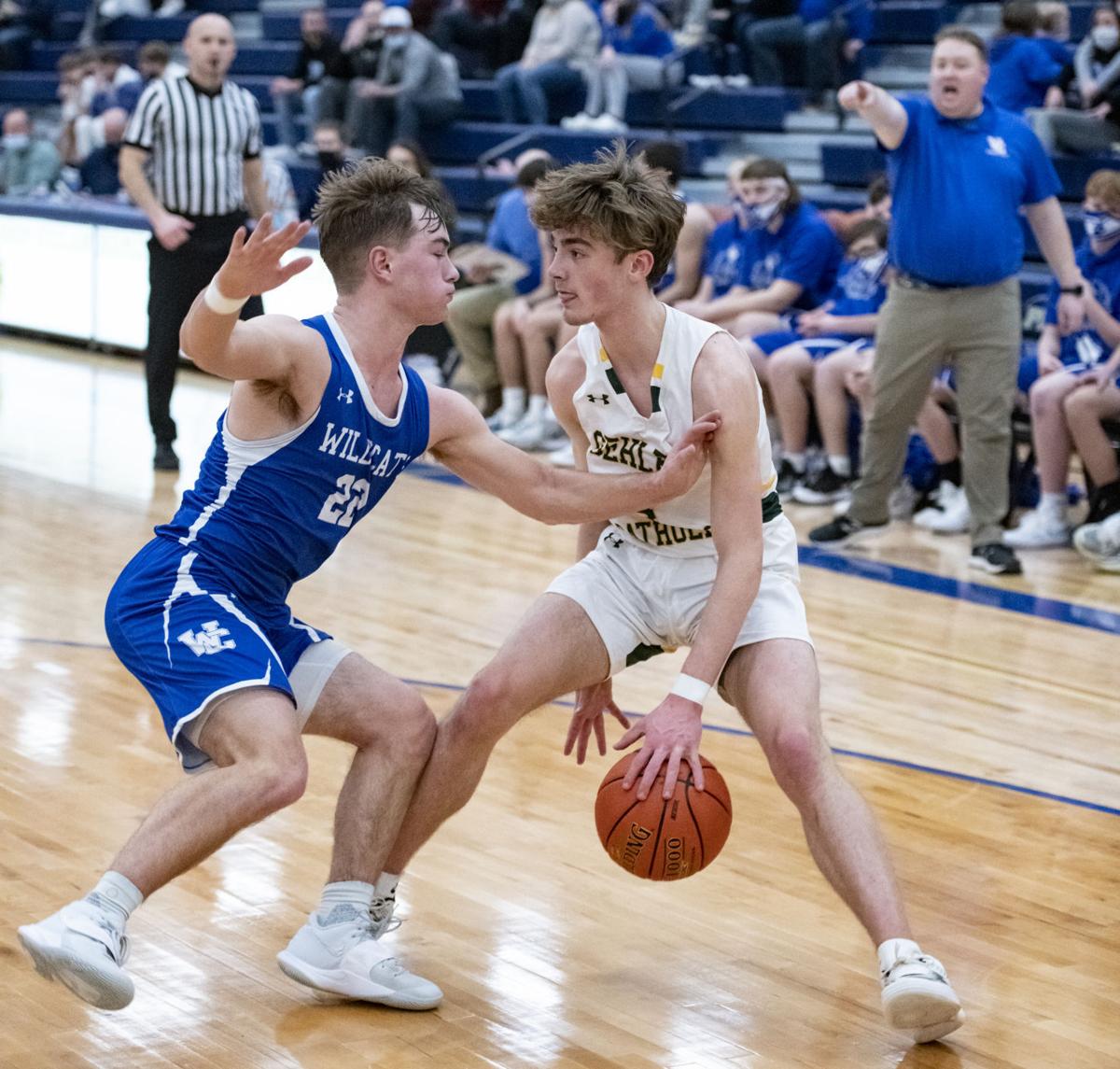 Gehlen Catholic vs Woodbury Central basketball