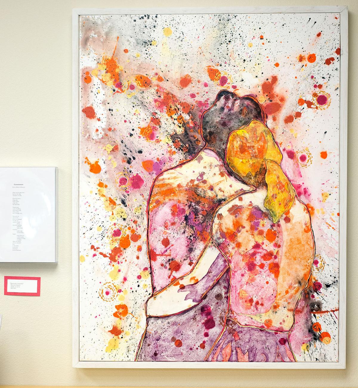 The Story Of A Marriage In Paint And Poetry An Art Show 50 Years In The Making Siouxland Life Siouxcityjournal Com
