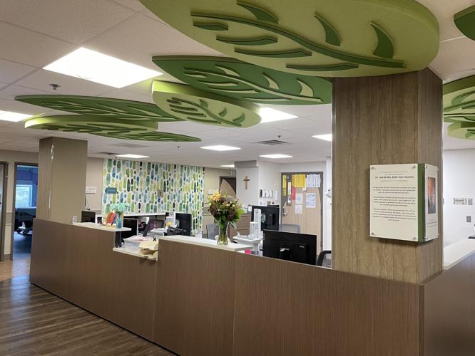 St. Luke's pediatric nurses station
