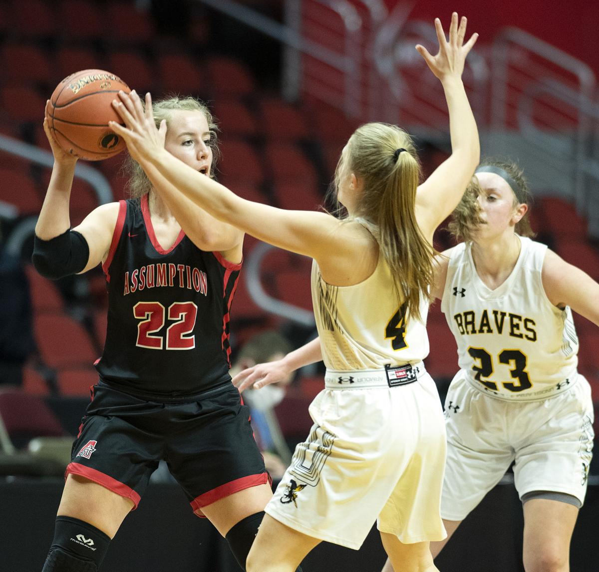Cherokee vs Davenport Assumption girls state basketball