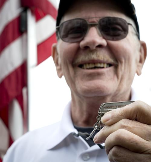 Veterans Day dog tags