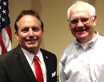Paul Pate and Pat Gill