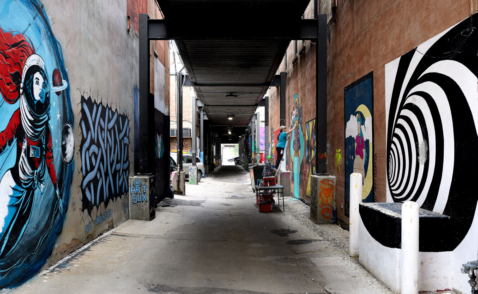 Alley Art Fest brings street art, live music to Sioux City