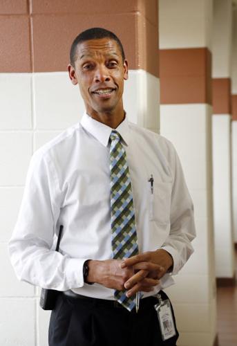 East Middle School principal Michael Rogers