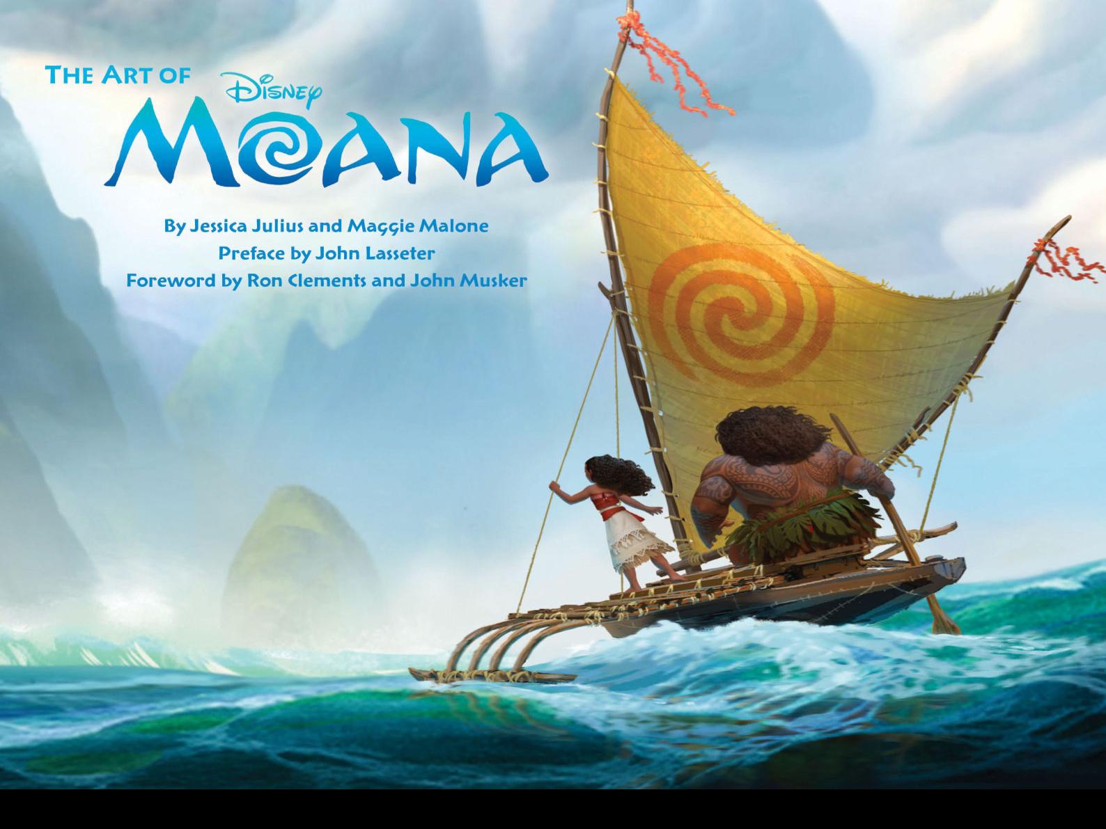 Review Art Of Moana Details Creative Study Before Film Books And Literature Siouxcityjournal Com