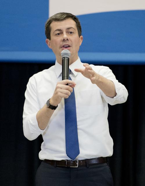 Mayor Pete Buttigieg speaks