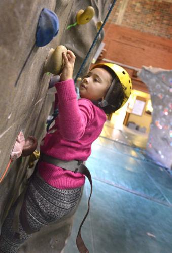 Long Lines Family Recreation Center climbing wall