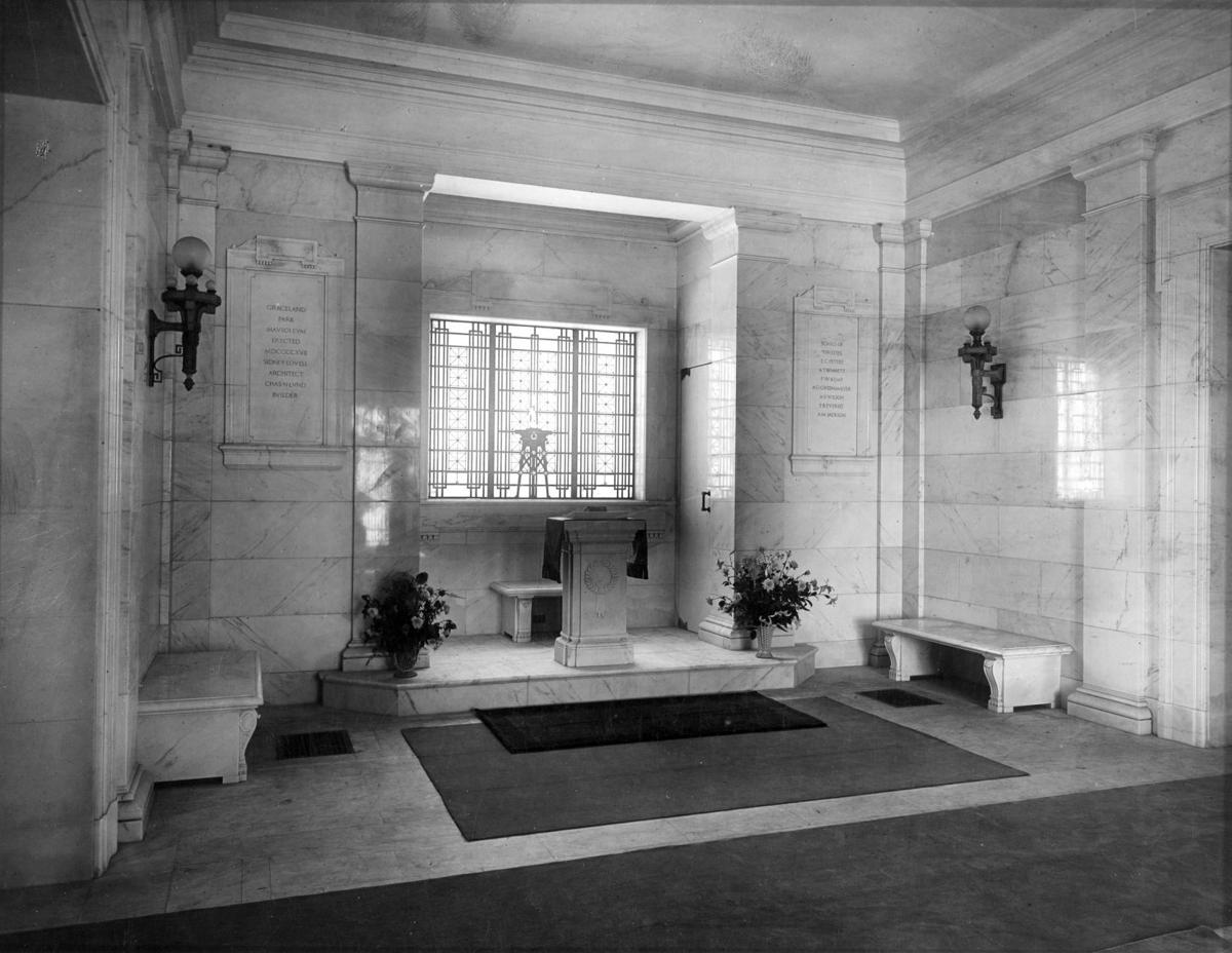 1917 Graceland Park mausoleum dedicated Siouxland History