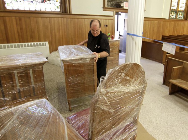 St. Joseph Catholic Church nears restoration completion after its fire.