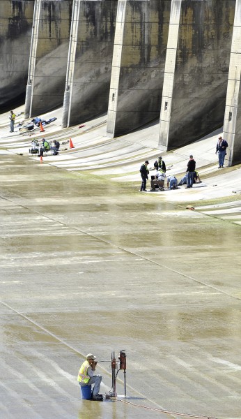 Gavins Point Dam no release