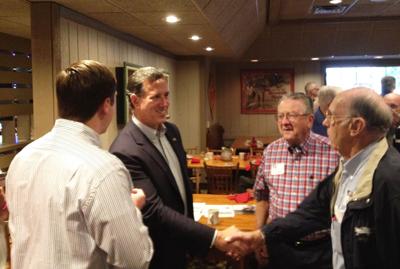 Santorum in Urbandale