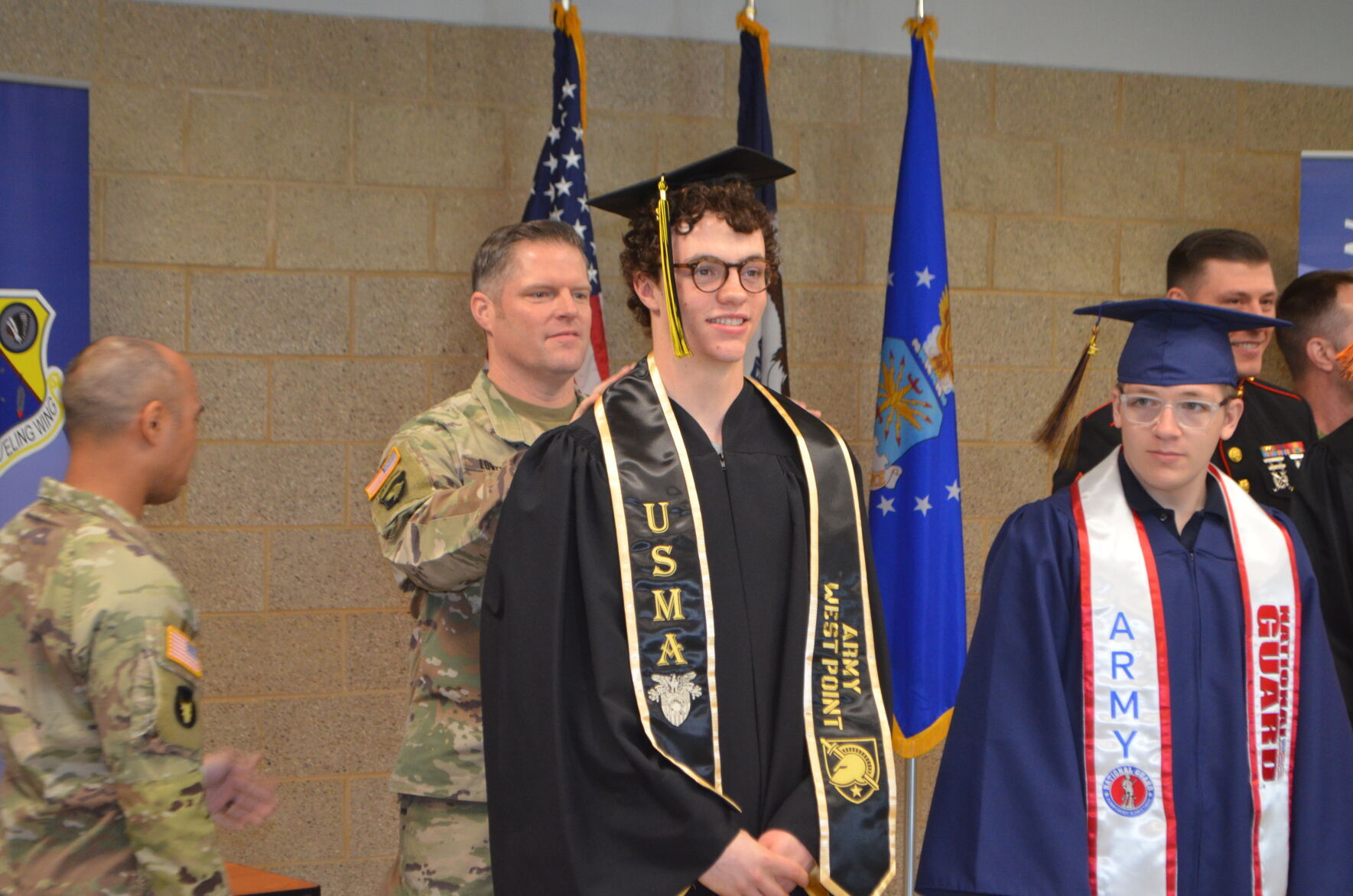 Air force high school graduation clearance sash