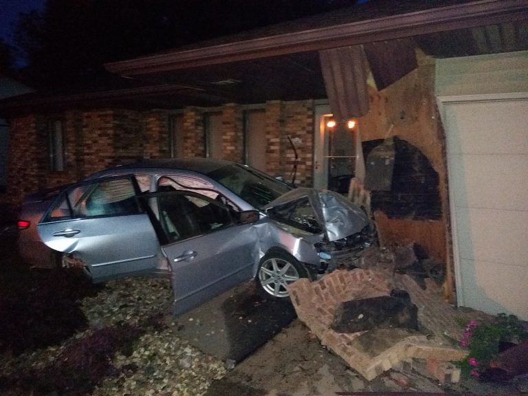 Rock Rapids woman injured after crashing into Hull residence