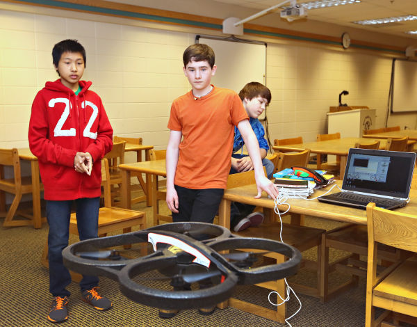 technology integration at West Middle School