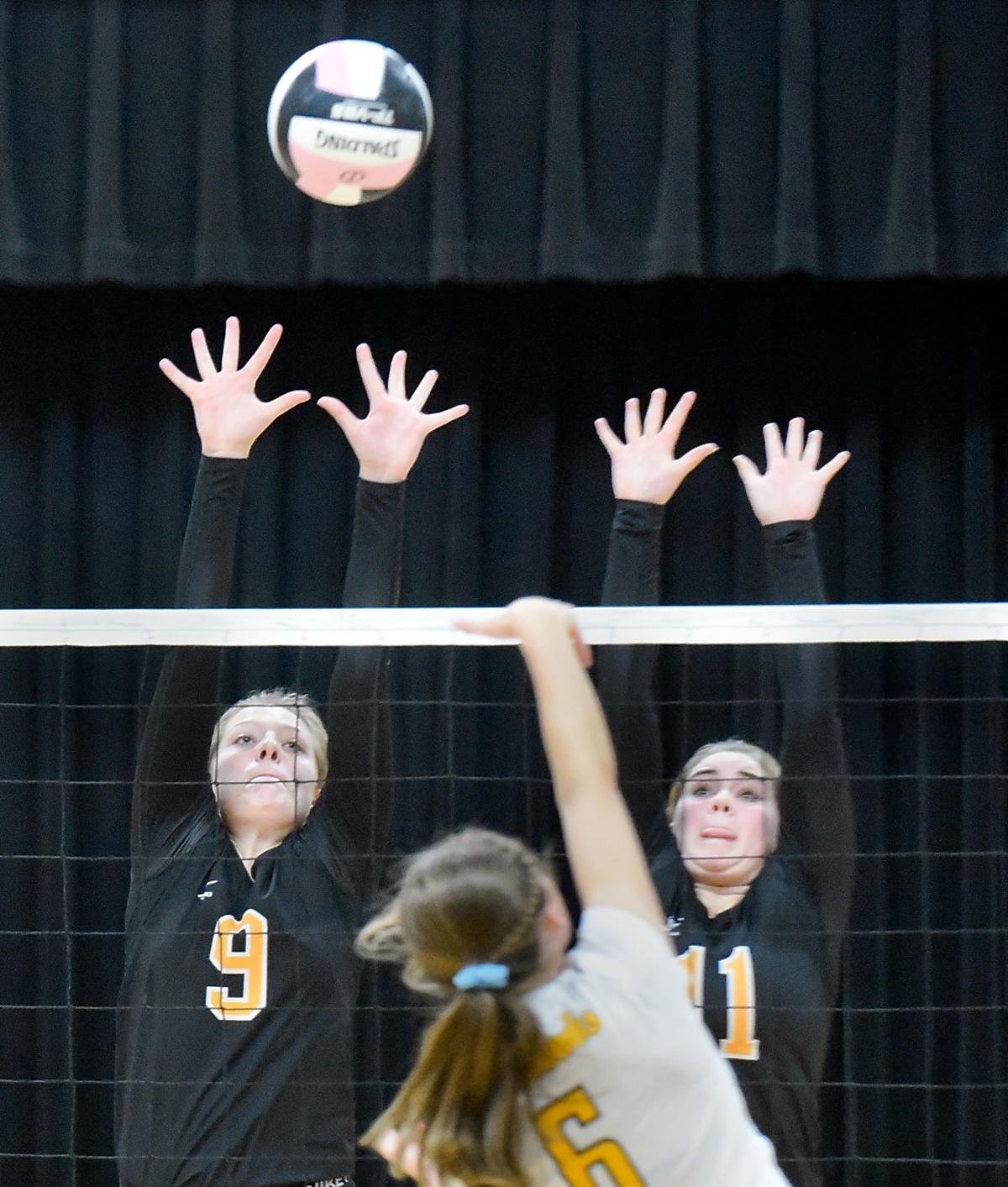 Photos LawtonBronson at Hinton Volleyball