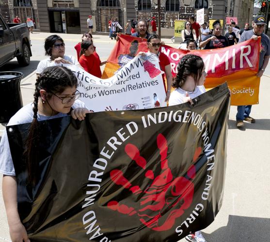 Missing Murdered Indigenous Relatives march
