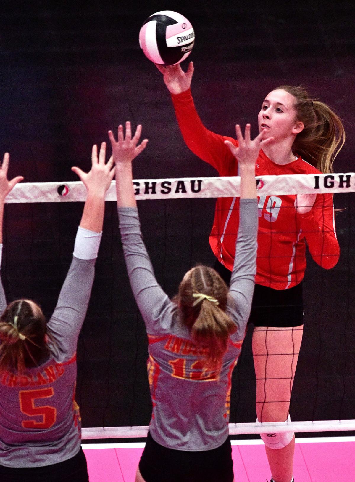 North Scott vs Marion state volleyball