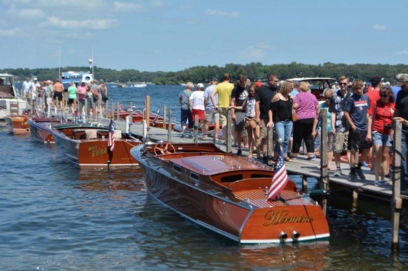 Antique &amp; Wooden Boat Show Calendar - Okoboji 