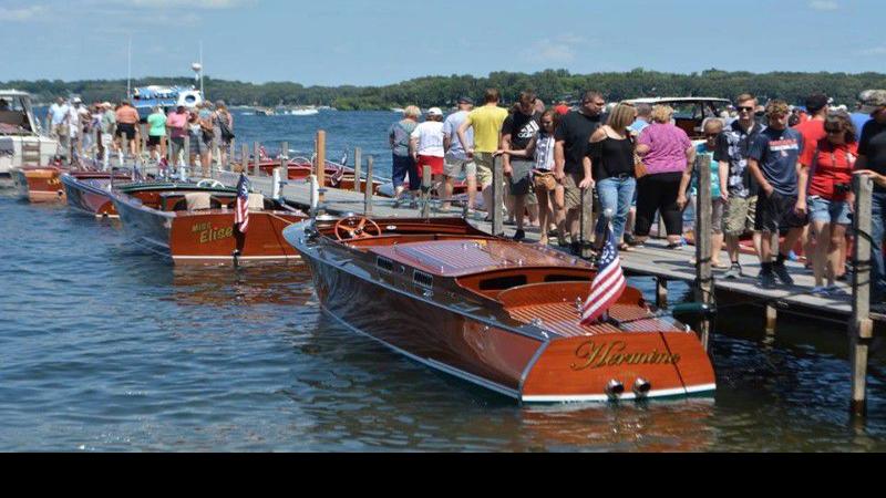 antique & wooden boat show calendar - okoboji