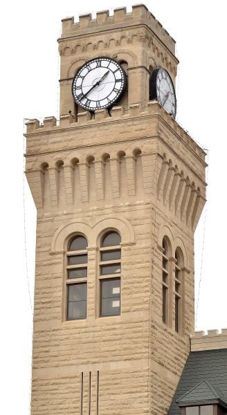 4. Sioux City City Hall clock tower