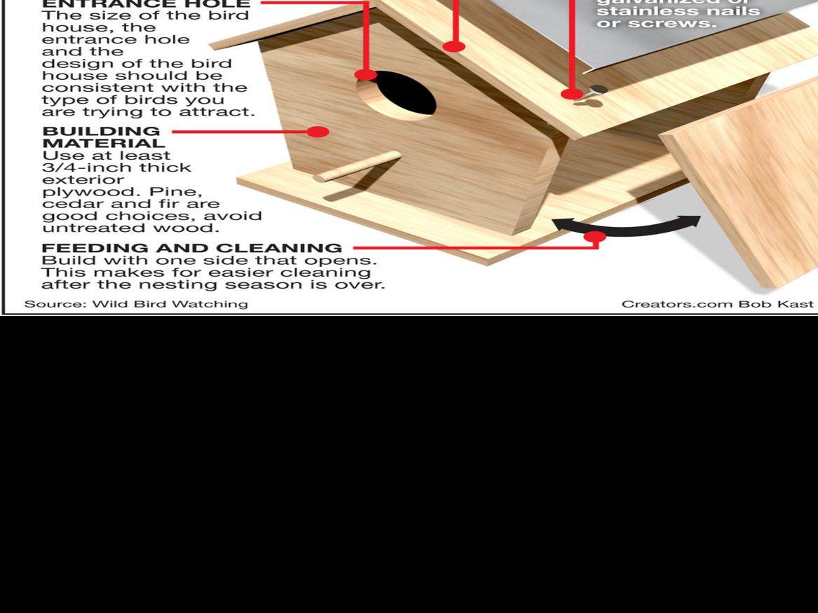 How To Build A Simple Birdhouse Siouxland Homes Siouxcityjournal Com