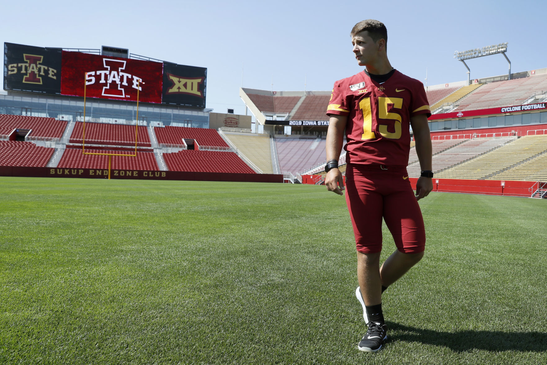 Iowa State Quarterback Brock Purdy Looks For Progress From Freshman To ...