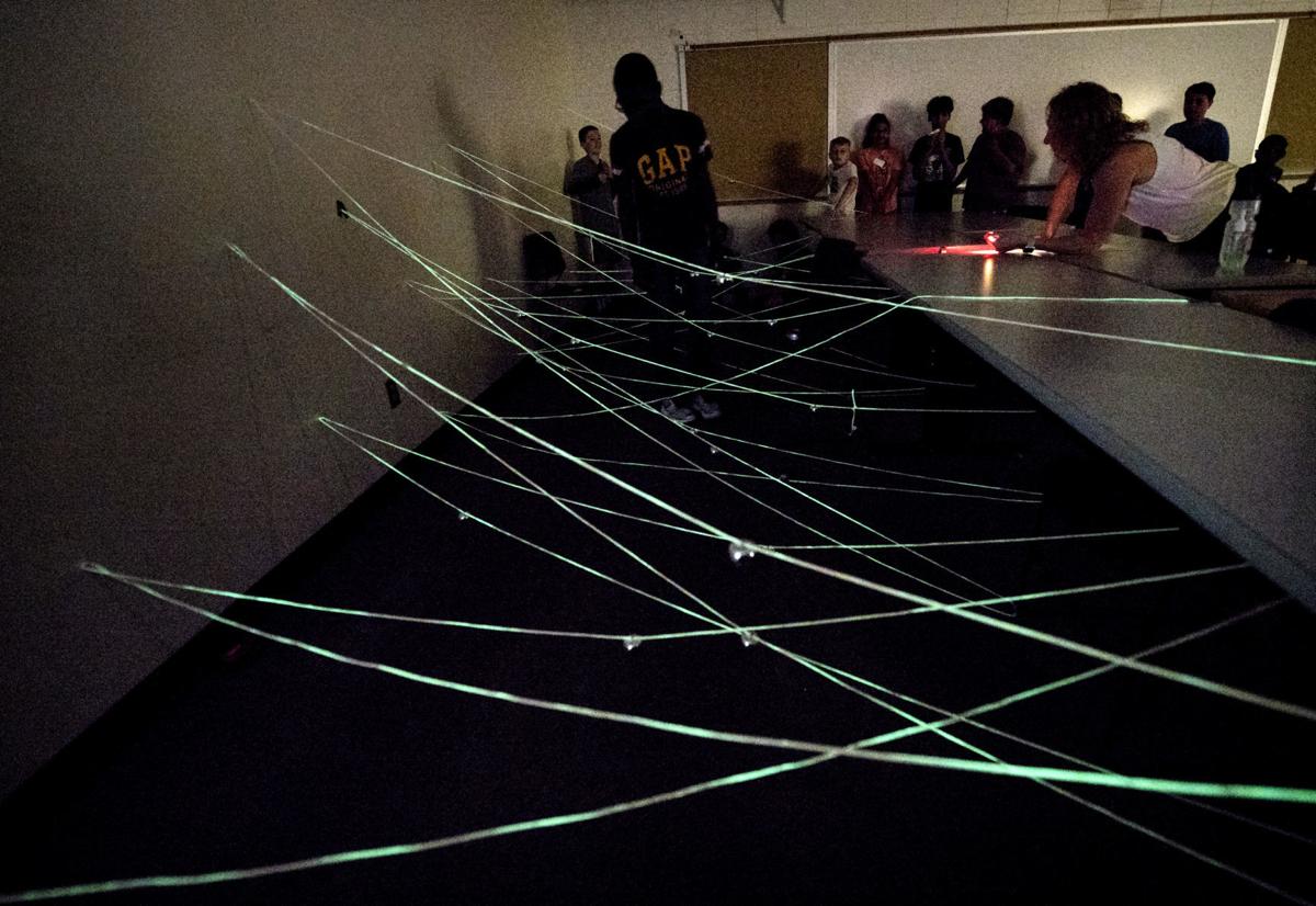TAG retreat laser maze