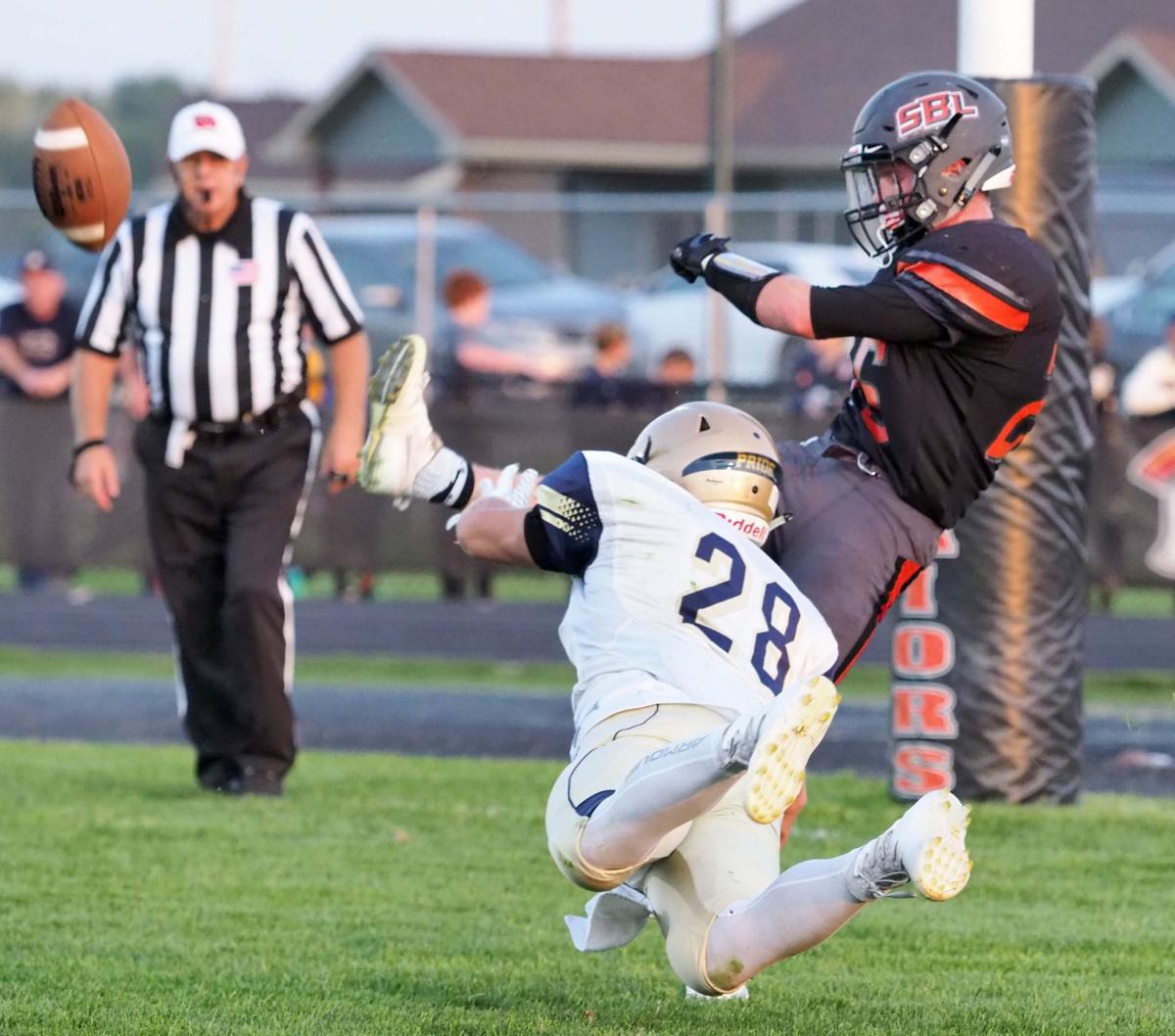 Heelan at Sergeant Bluff-Luton football