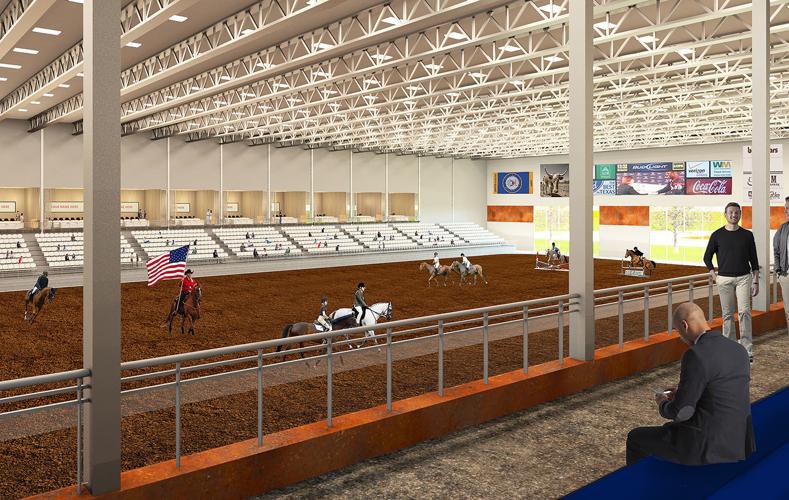 Ag Expo Center interior rendering