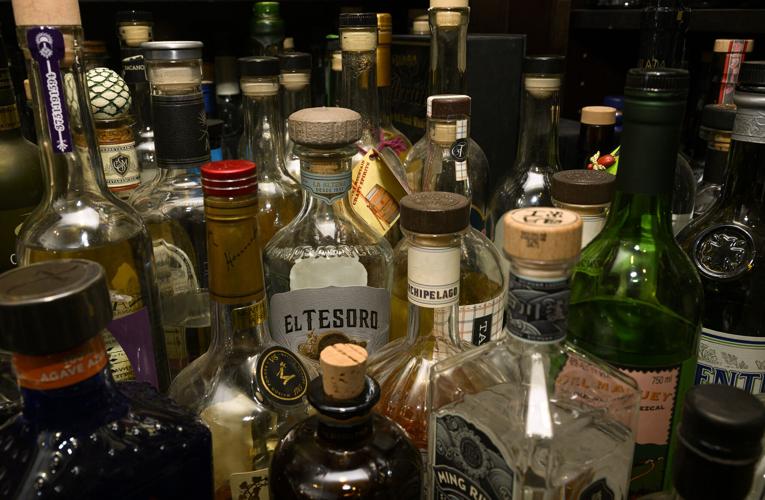 Austin Foster's home bar