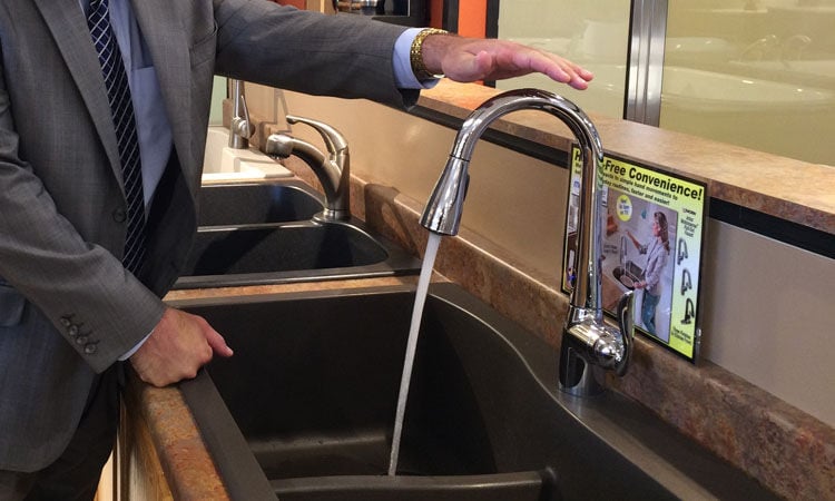 Touch or Motion Sense Faucet