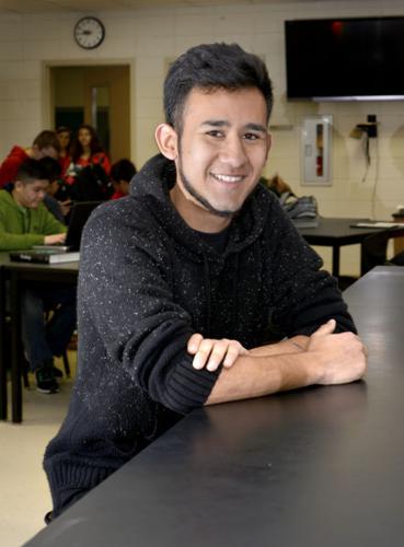 West High School mentor Luis Escobedo