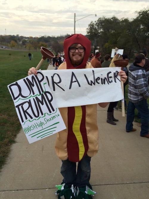 Trum,p protest