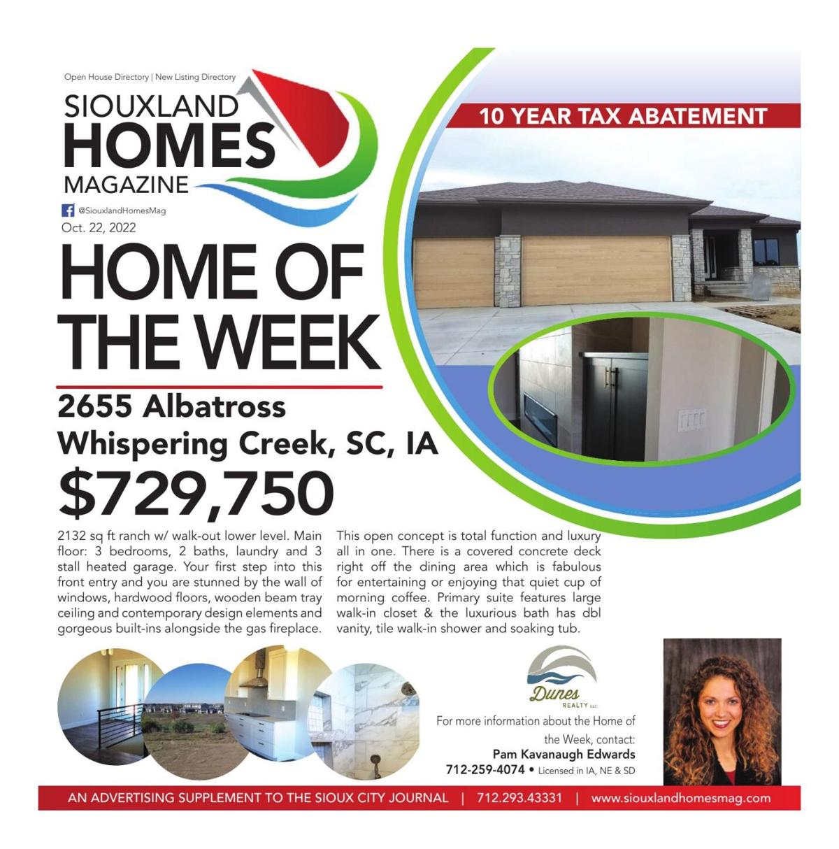 Siouxland Homes - October 22, 2022