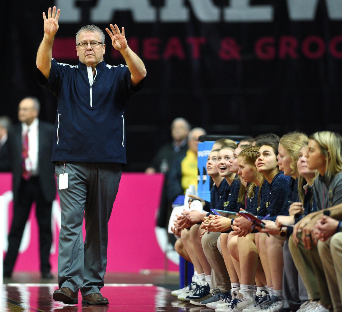 Journal Coach Of The Year Koolstra Pours Passion Into Bishop Heelan Girls Basketball Program High School Siouxcityjournal Com